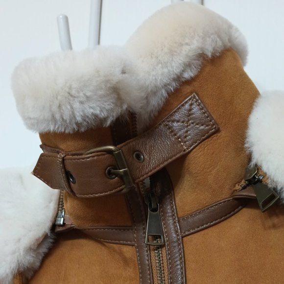 Wolfie Furs Shearling Jacket - Picture 7 of 12